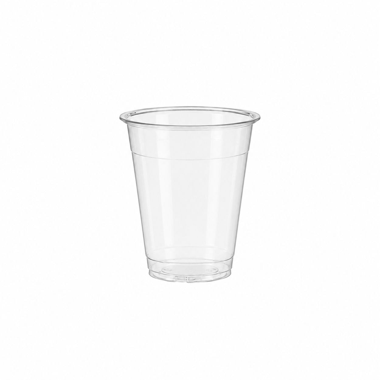 10oz clear PET cold drink cup