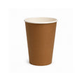 12oz kraft PE coated single wall coffee cup