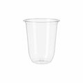 12oz U-Shape Clear PET Cup (1000 Cups/Carton)