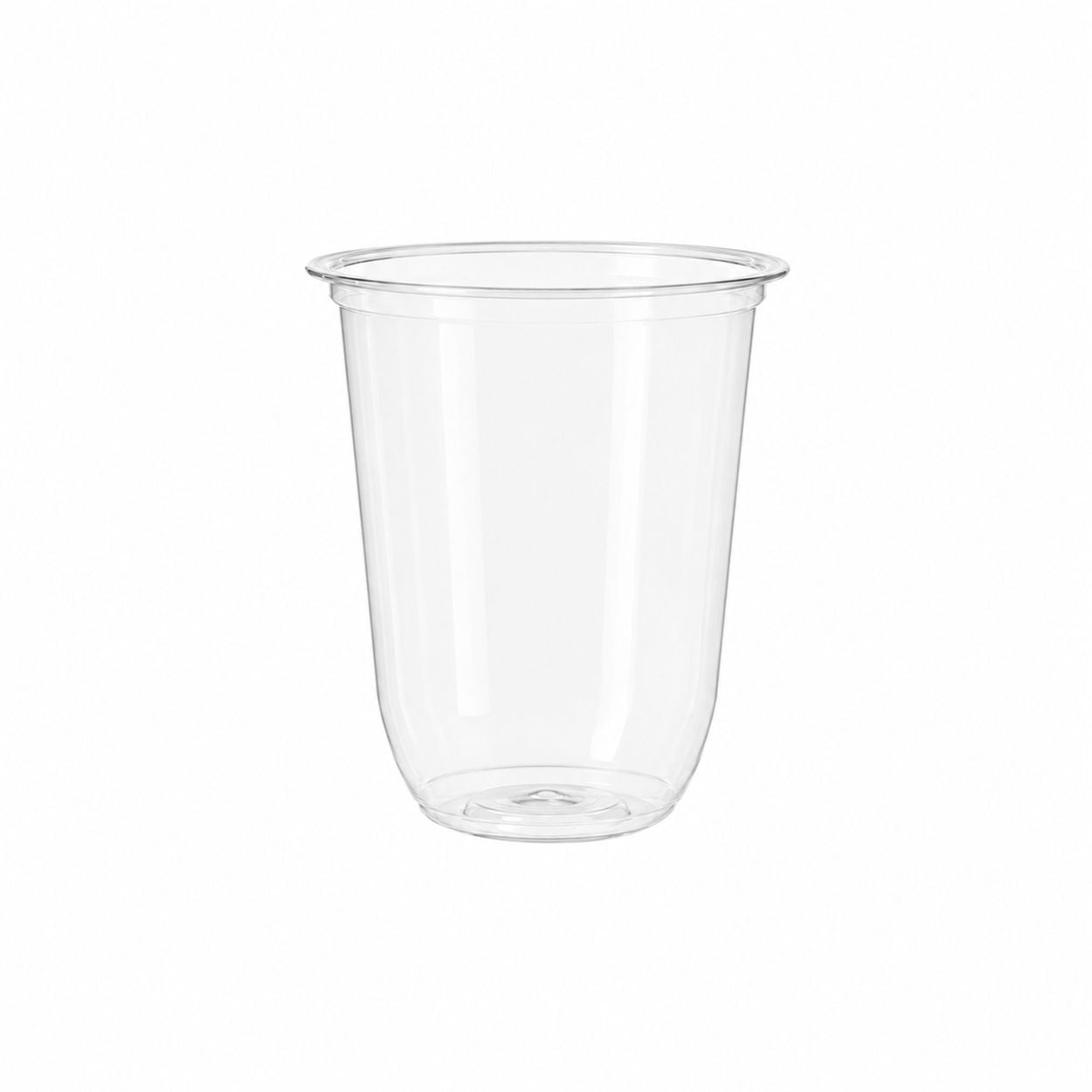 12oz U-Shape Clear PET Cup (1000 Cups/Carton)