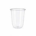 16oz U-shape clear PET cold drink cup