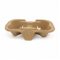 Egg Board carry tray for 2 takeaway cups