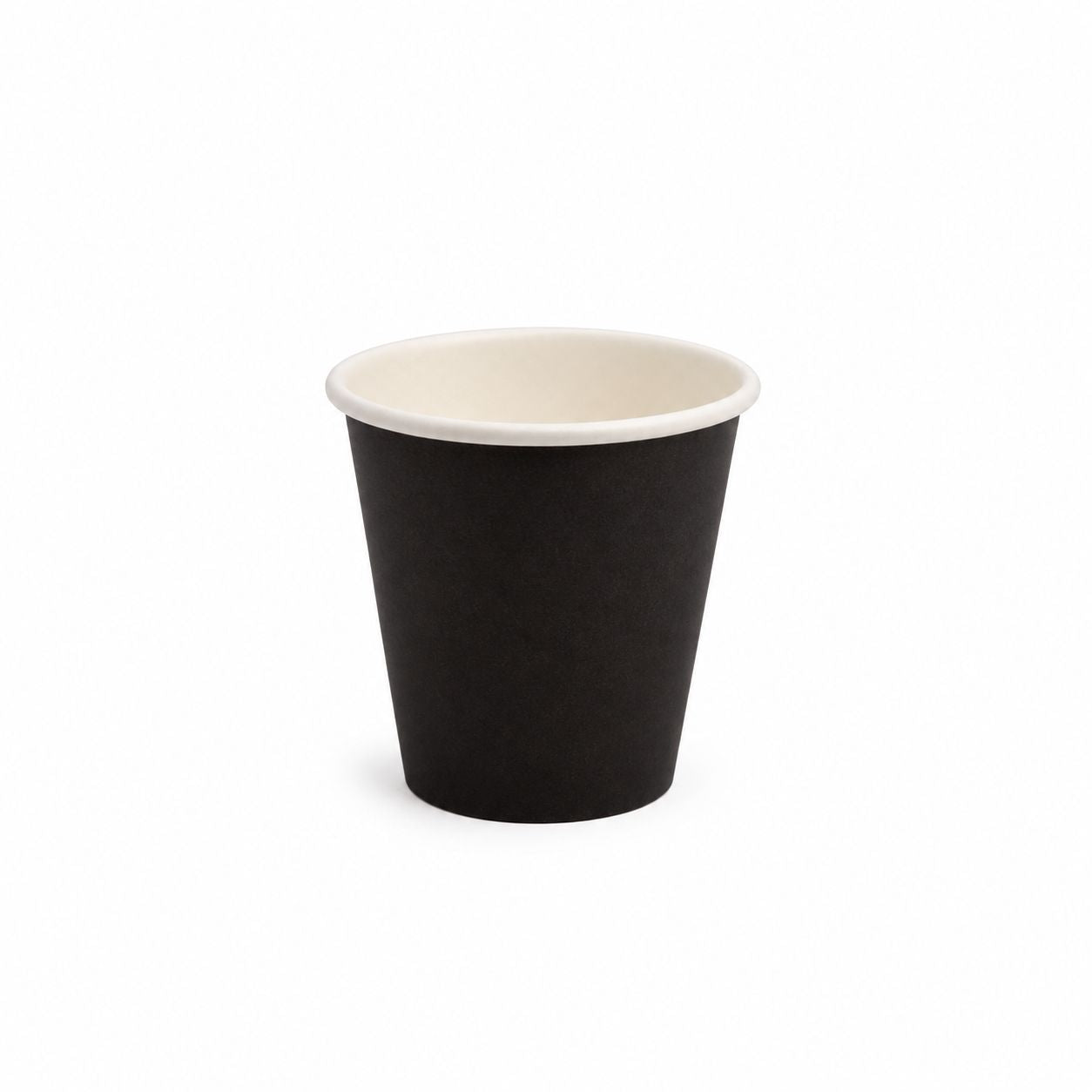 4oz PE Coated Single Wall Paper Cup – Black (1000 Cups/Carton)