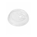 98mm clear PET straw-free lid for 14oz, 16oz and 20oz PET cups
