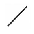 All black jumbo paper straw 10 × 200mm