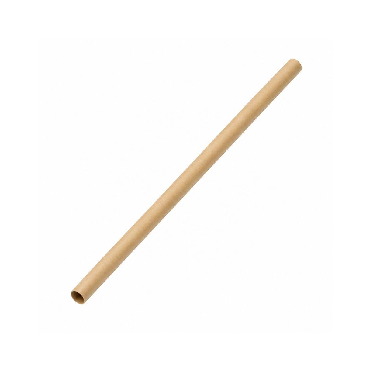 Kraft jumbo paper straw 10 × 200mm