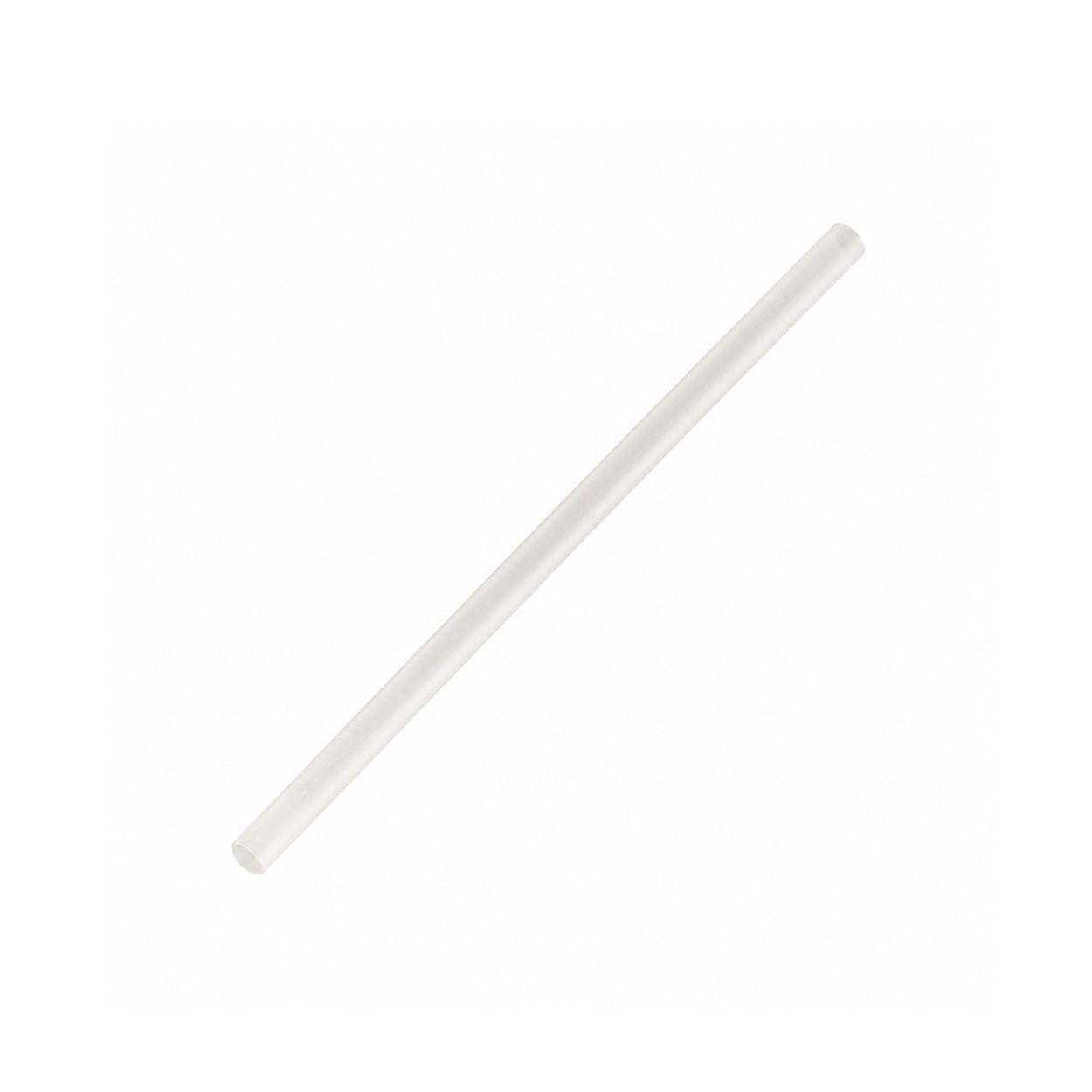 White jumbo paper straw 10 × 200mm